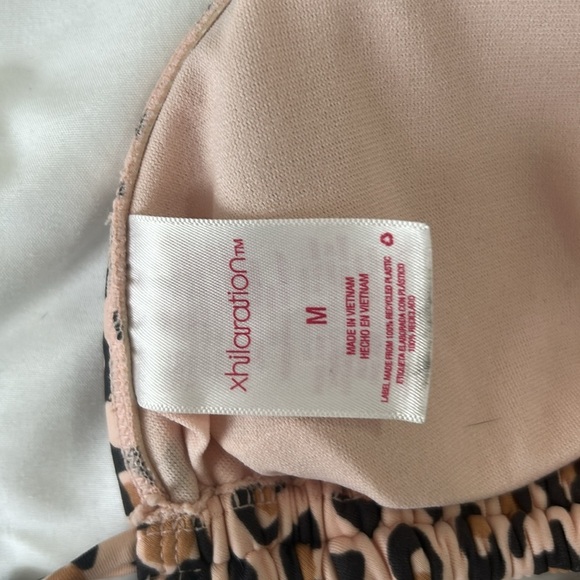 Xhilaration Brown and Black Leopard Print Bikini Size Medium - Picture 4 of 5